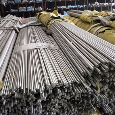 304 Stainless Steel Round Bars ASTM Standard 20mm 30mm Thickness Customized Length Polish Stain