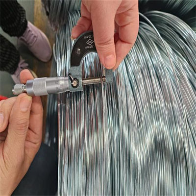 GI Rods Galvanized Steel Wires ISO SGS 0.8mm 1mm Thickness Round Coils
