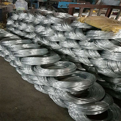 Coil Hot Dipped Galvanized Cable Wire 0.7mm Thickness GI Round Rod