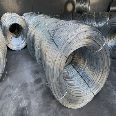 Standard MTC Certification Galvanized Steel Wires Zinc Coating Of 15g/m2-600g/m2