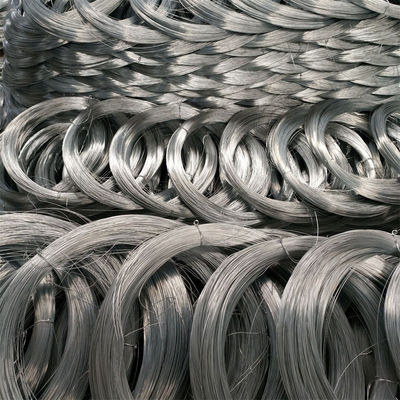 Coil Hot Dipped Galvanized Cable Wire 0.7mm Thickness GI Round Rod
