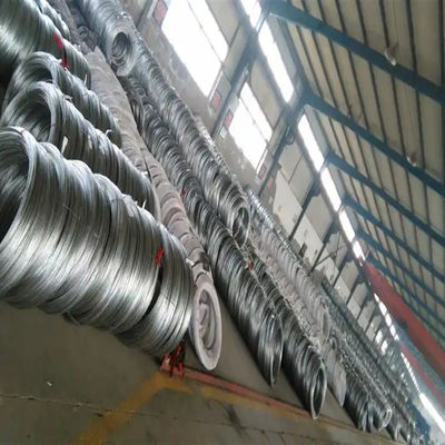 Silver Color Zinc Coated Steel Wire Within Diameter 0.3-10 Mm