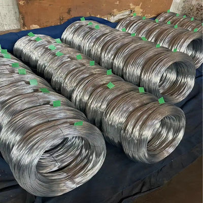 GI Rods Galvanized Steel Wires ISO SGS 0.8mm 1mm Thickness Round Coils