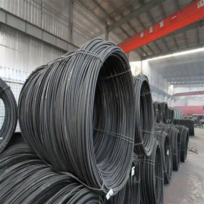 Black Low Carbon Steel Wires In Coil GA 20 21 Customized Size Steel Rope Rod