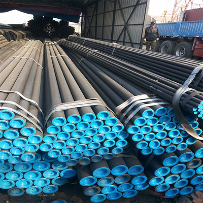 GB EN ASTM DIN JIS S355 Q235 Seamless Steel Pipe Standard Oiled Or Painted for Customization