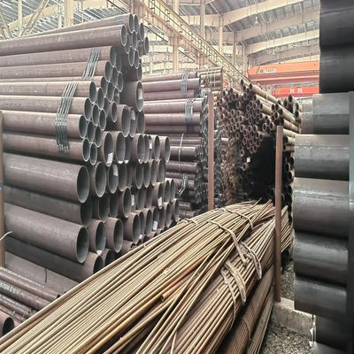 Q235 Standard Steel MS Pipes For Structural Projects Oiled Or Painted
