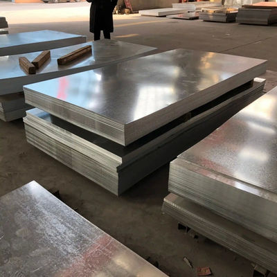 Customized DX52D Z120 Hot Dipped Galvanized Steel Sheets For Non-Spangle GI Checkered Roof And Wall Toilet
