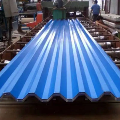 Customized Size Zinced Steel DX51D Z100 Hot-Dipped Galvanized Colored Pre-painted GI Corrugated Plates with SGS Certificate