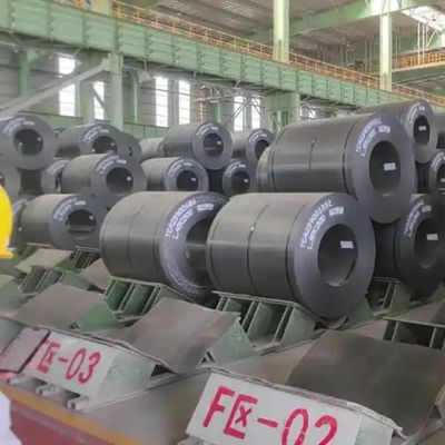 SS400 Hot-rolled Carbon Steel Coil 4mm Thickness 1000mm Width JIS No.1 Surface MS Coils For Factory Use