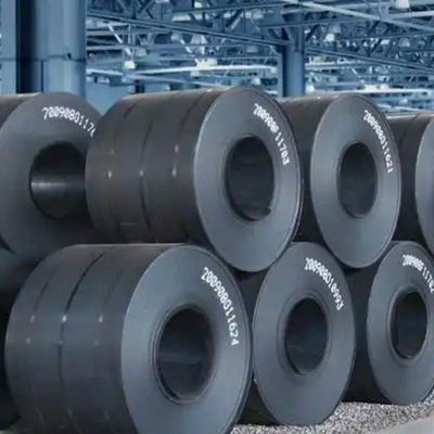 Q235 Hot Rolled Carbon Steel Coil 5mm OD 1200mm Width GB Mild Steel Coil For Tunnel Construction