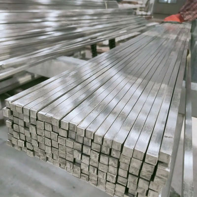 GB 309S 2B Surface Stainless Steel Square Bar Hygienic Mirror 69mm Furniture Customized Size