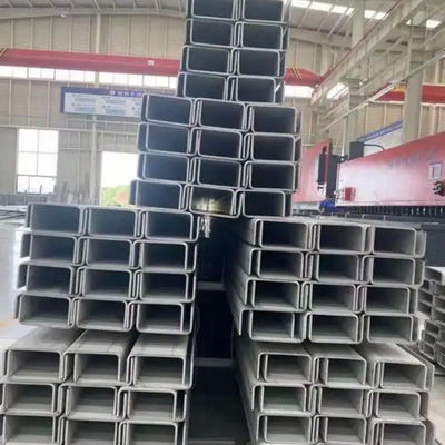 SUS304 Hot-rolled Surface Stainless Steel Structural Channel 10# 100*48*5.3mm JIS