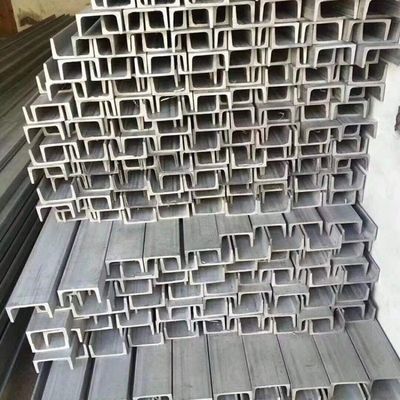 SUS304 Hot-rolled Surface Stainless Steel Structural Channel 10# 100*48*5.3mm JIS