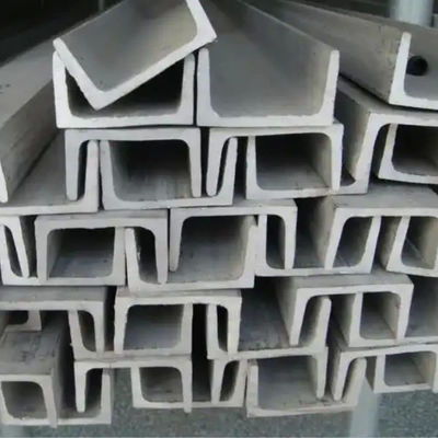 ASTM 304L No1 Surface Stainless Steel U Channel 6.3# 63*40*4.8mm Shipbuilding