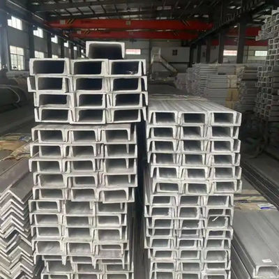 SUS202 2B Surface Stainless Steel Structural Channel 8# 80*43*5mm JIS