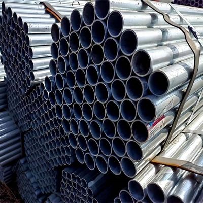 1 Inch Customizable Thickness DC51D Galvanized Steel Pipes Tubes 20 Ft For Long Lasting Performance