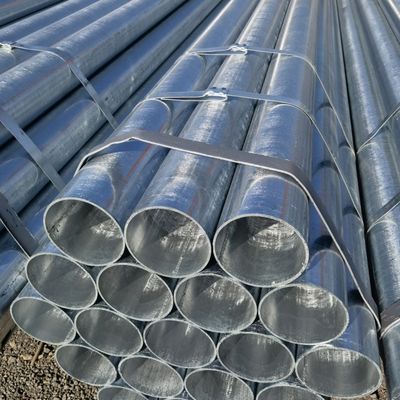 Top Technology ASME Standard DX52D Schedule 40 Galvanized Steel Pipe With 6m Length