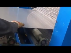 Anti slip embossed stainless steel plate